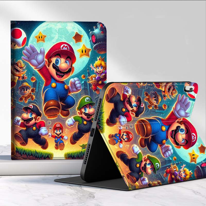 Samsung Tablet A9 Accessories - Чехол для планшета Cartoon M-Marios Art