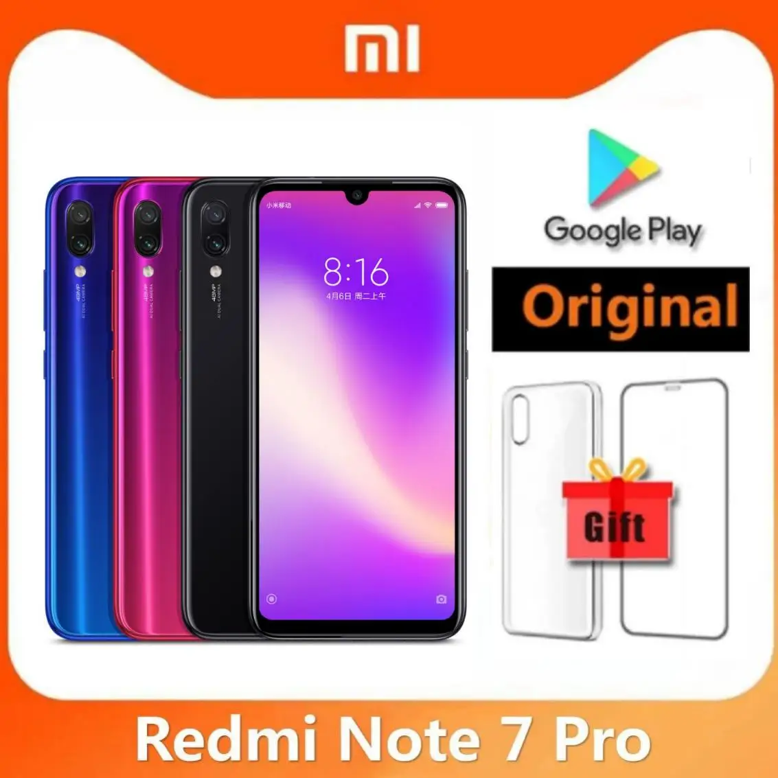 Mobile & Tablet Accessories - Оригинальный смартфон Xiaomi Redmi Note 7