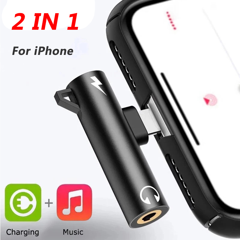 Разветвитель адаптера 2 в 1 дл – обзор и цена Wired Earphone Lightning