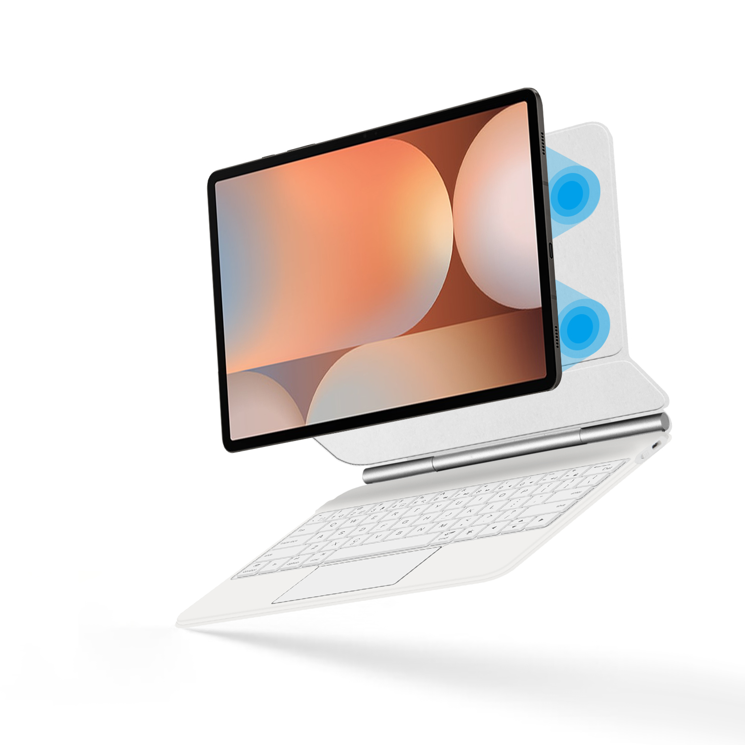 Волшебная клавиатура для Samsu – обзор и цена Tablet Keyboard Case