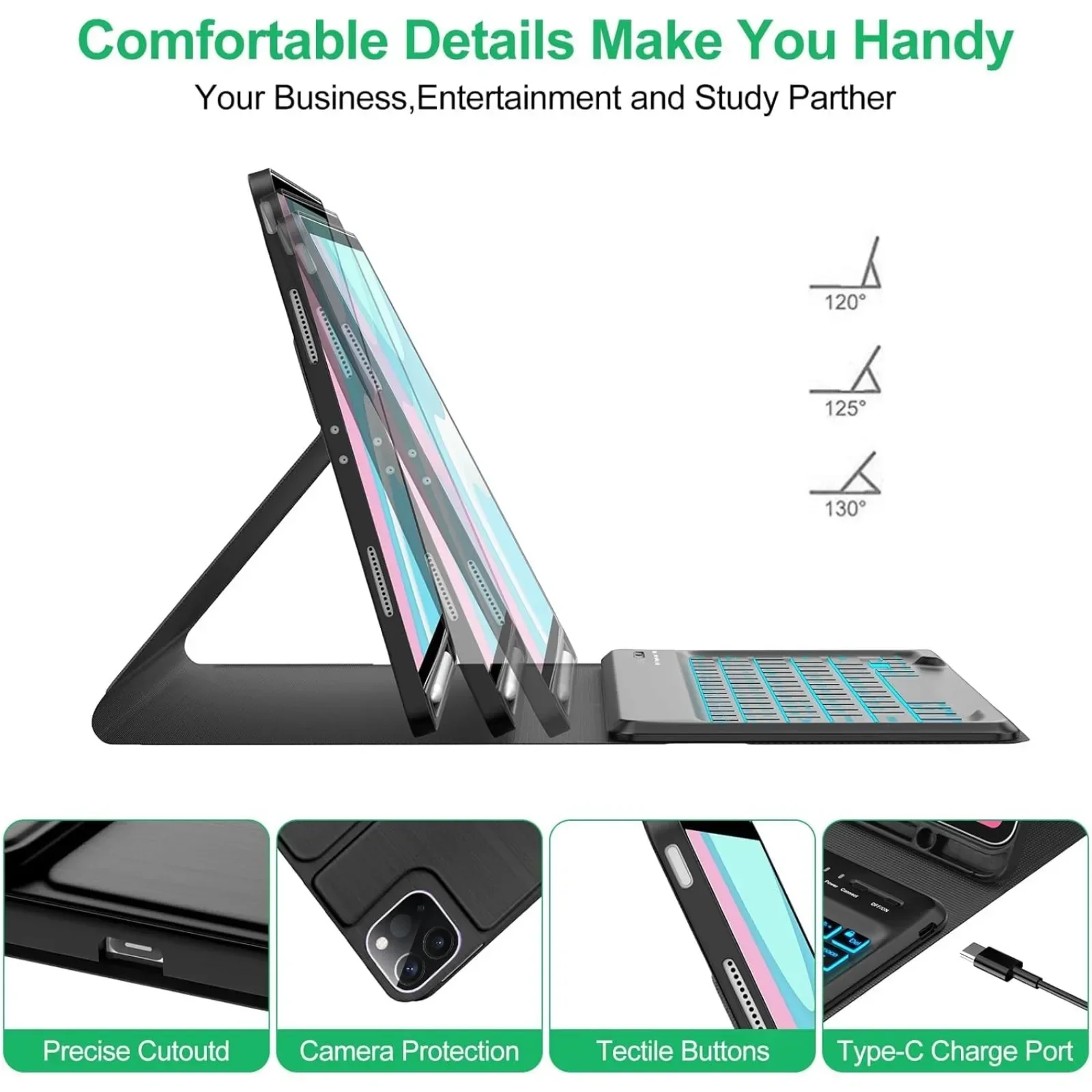 Чехол с клавиатурой для HONOR  – обзор и цена Tablet Keyboard Case