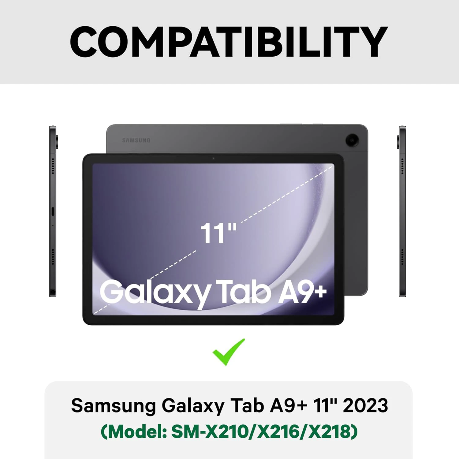 Чехол-клавиатура для Samsung G – обзор и цена Samsung Tablet A9 Accessories