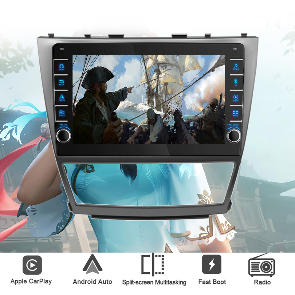 8G + 128G Android 14 для Toyot – обзор и цена Tablet Danish Mobile & Accessories
