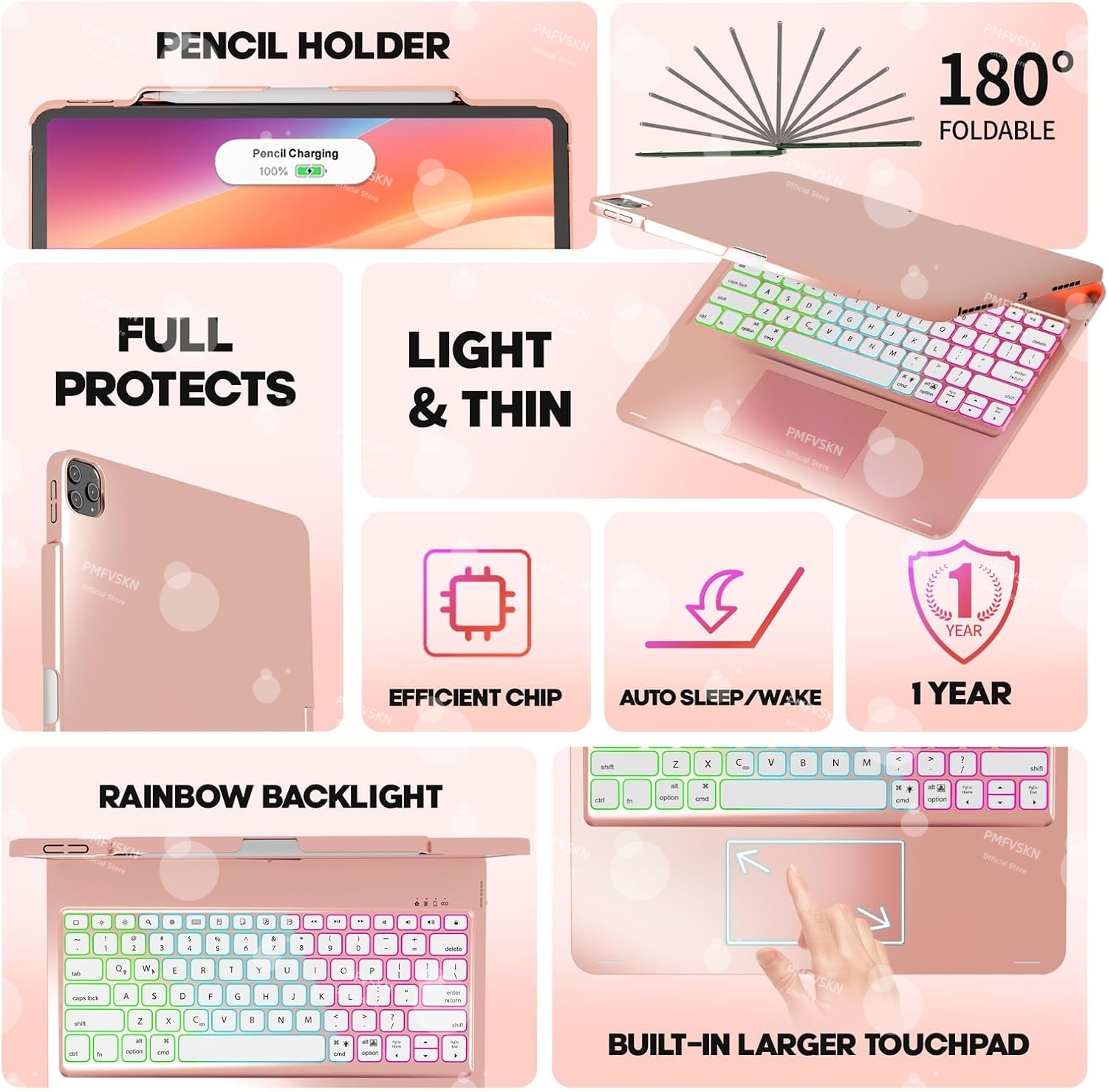 Чехол-клавиатура Magic Keyboar – обзор и цена Tablet Keyboard Case