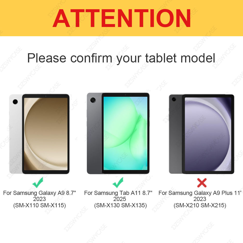 Силиконовый чехол для Samsung  – обзор и цена Samsung Tablet A9 Accessories