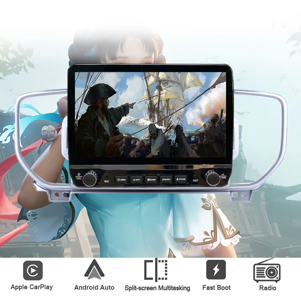 Автомагнитола Android 14 с мул – обзор и цена Tablet Danish Mobile & Accessories