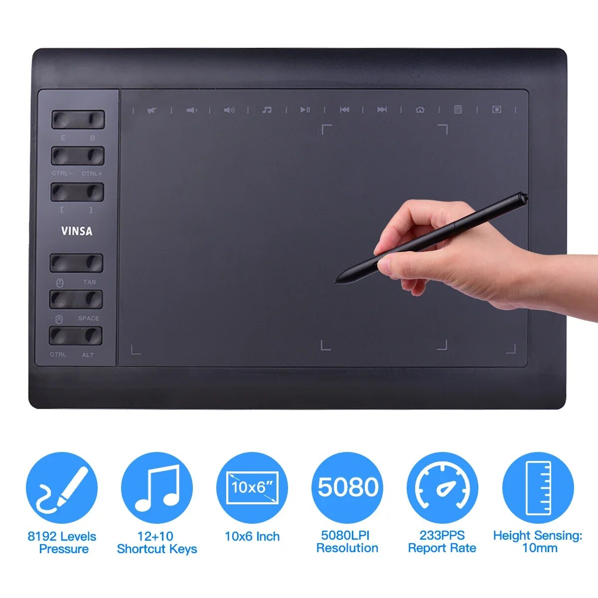 Профессиональный графический п – обзор и цена Graphic Tablet Accessories